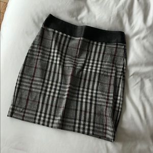 Gingham skirt